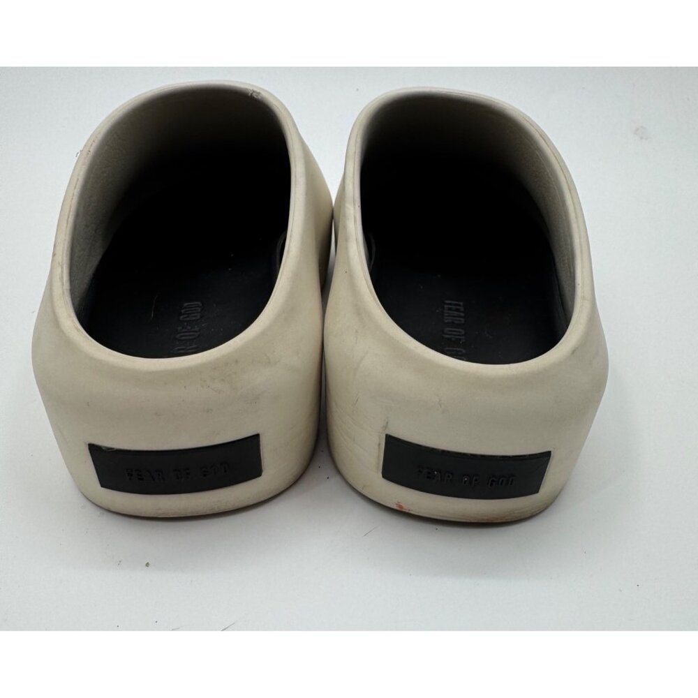 Fear Of God The California 2.0 Cream Slip-On Mules Clogs Size 7 or EU 37 - Picture 6 of 10